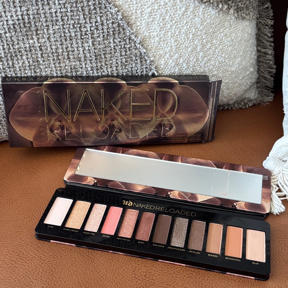 Urban Decay Naked Reloaded Eyeshadow Palette - Pink, Brown, Gold